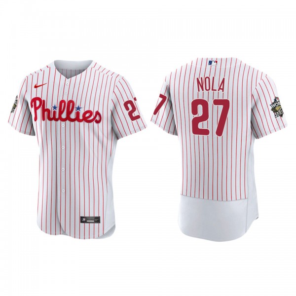 Aaron Nola Philadelphia Phillies White 2022 World ...