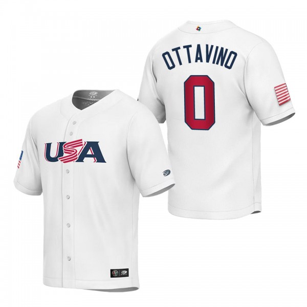 Adam Ottavino Youth USA Baseball White 2023 World ...