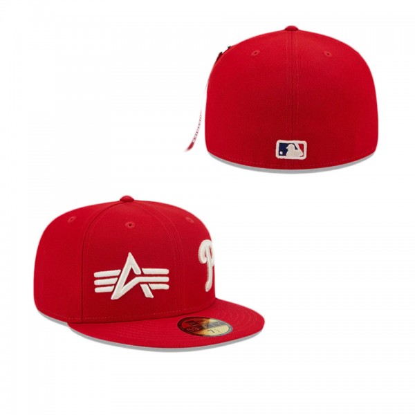 Alpha Industries X Philadelphia Phillies Dual Logo...