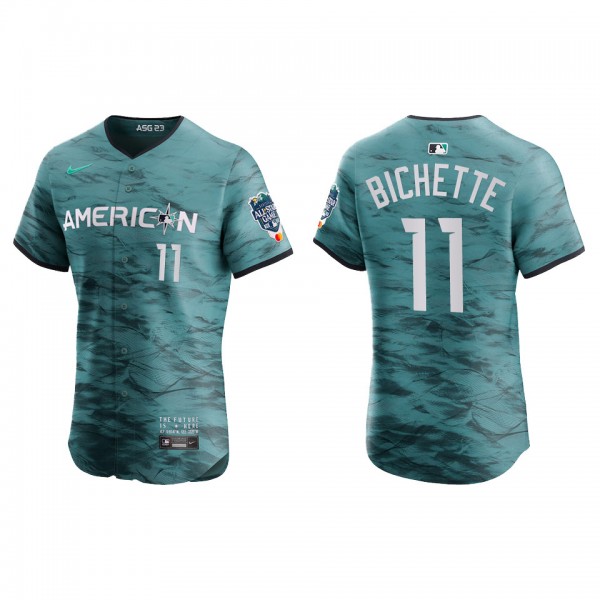 Bo Bichette American League Teal 2023 MLB All-Star...