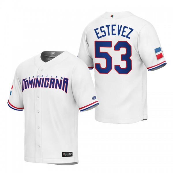 Carlos Estevez Men's Dominican Republic Baseball W...