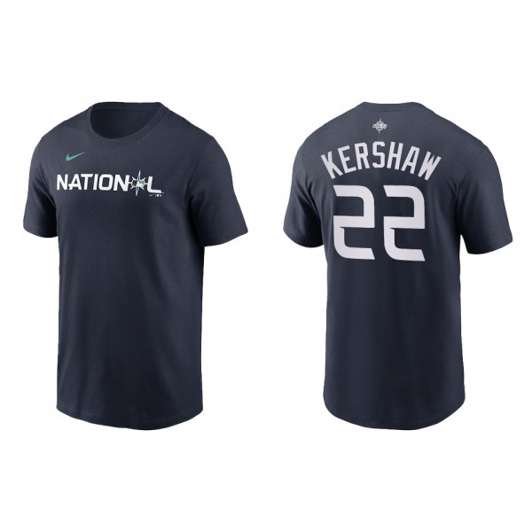 Clayton Kershaw National League Navy 2023 MLB All-...