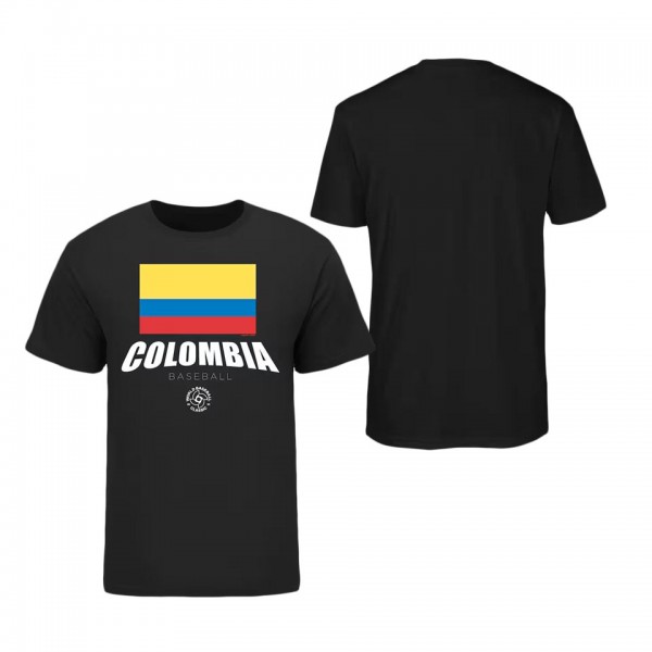 Men's Colombia Baseball LEGENDS Black 2023 World B...