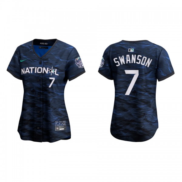 Dansby Swanson Women National League Royal 2023 ML...