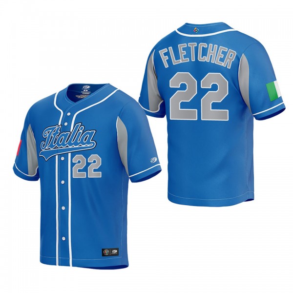 David Fletcher Italy Baseball Royal 2023 World Bas...