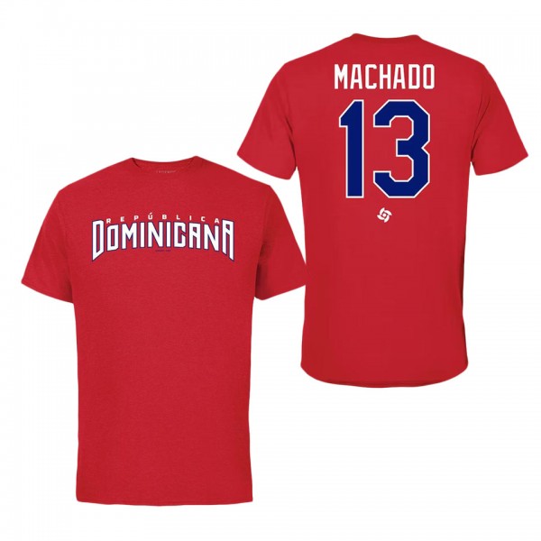 Men's Dominican Republic Baseball Manny Machado LE...