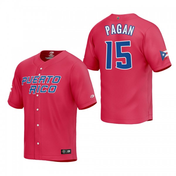 Emilio Pagan Puerto Rico Baseball Red 2023 World B...