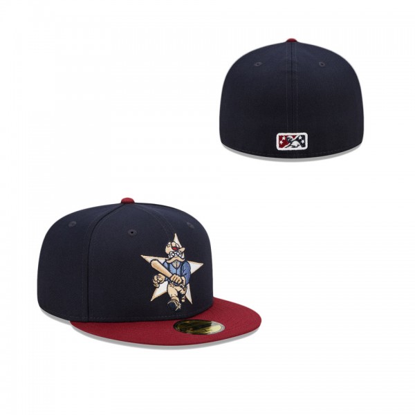 Men's Frisco RoughRiders Navy Maroon Marvel x Mino...