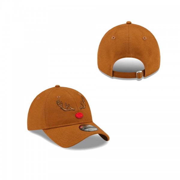 Holiday Essentials Reindeer 9TWENTY Adjustable Hat