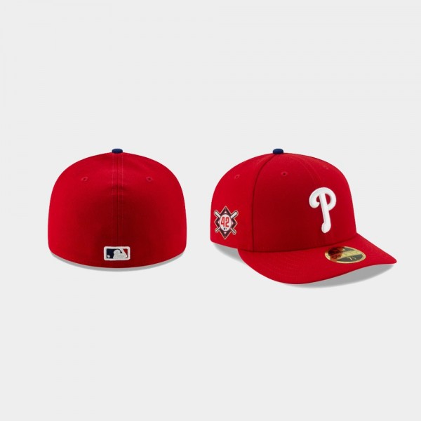 Phillies 59FIFTY Fitted Jackie Robinson Day Red Lo...