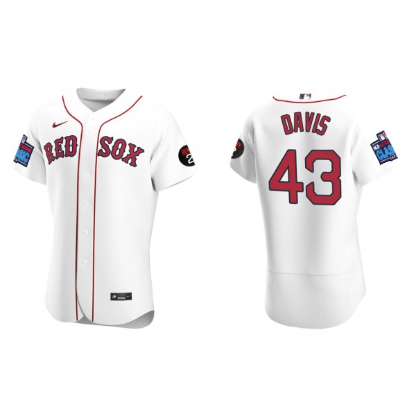 Jaylin Davis Boston Red Sox White 2022 Little Leag...