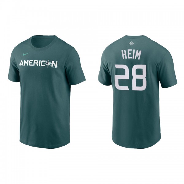 Jonah Heim American League Teal 2023 MLB All-Star ...