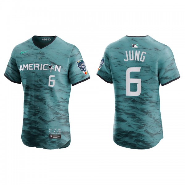 Josh Jung American League Teal 2023 MLB All-Star G...