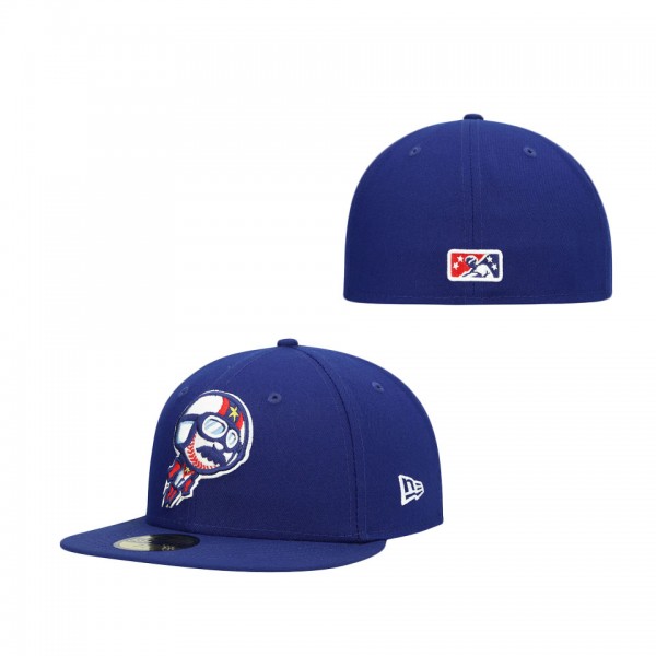 Men's Kannapolis Cannon Ballers New Era Royal Auth...