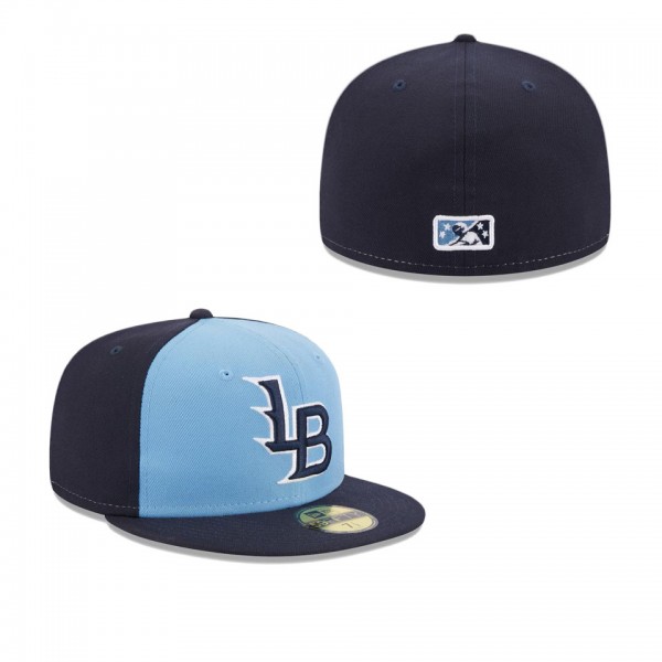 Men's Louisville Bats Light Blue Authentic Collect...