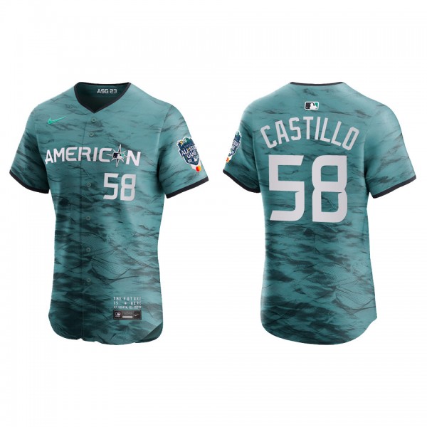 Luis Castillo American League Teal 2023 MLB All-St...