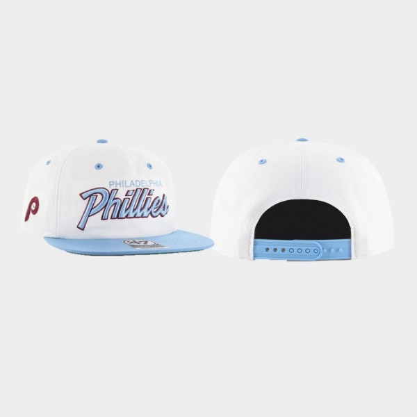 Philadelphia Philliess White Cooperstown Crosstown...