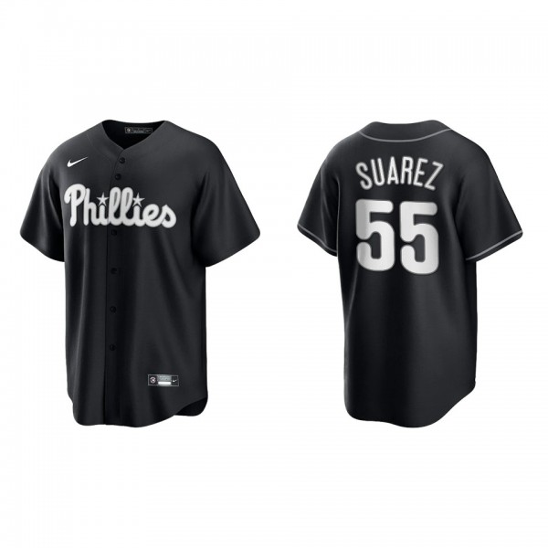 Men's Ranger Suarez Philadelphia Phillies Black Wh...