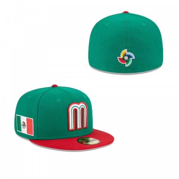 Mexico 2023 World Baseball Classic 59FIFTY Fitted ...