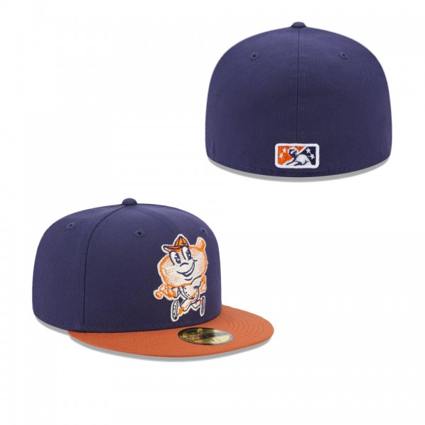 Men's Montgomery Biscuits Navy Authentic Collectio...