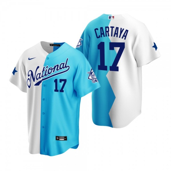 MLB Diego Cartaya Split White Teal 2022 All-Star F...