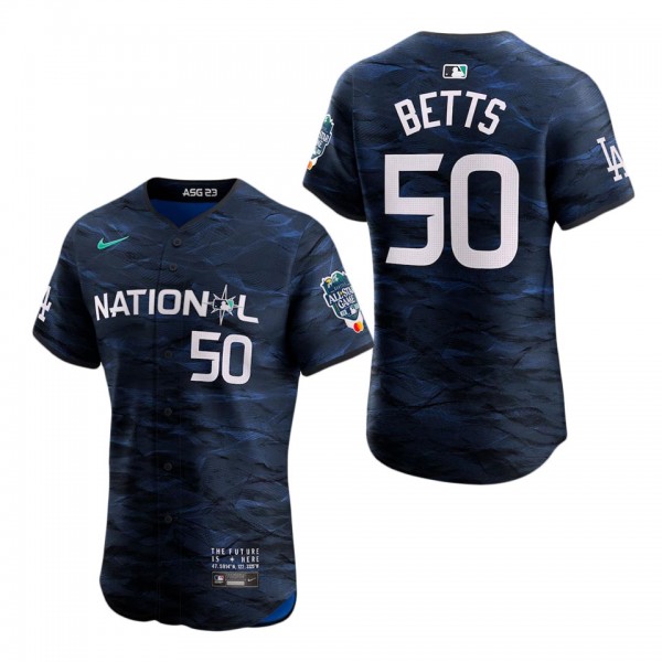 Men's National League Mookie Betts Royal 2023 MLB ...