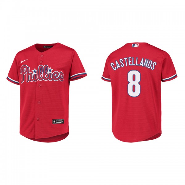 Nick Castellanos Youth Philadelphia Phillies Red R...