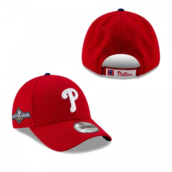 Men's Philadelphia Phillies Red 2023 Postseason 9F...