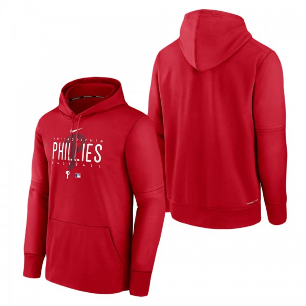 Men's Philadelphia Phillies Red Authentic Collecti...