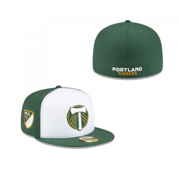 Men's Portland Timbers 2024 MLS Kickoff 59FIFTY Fi...