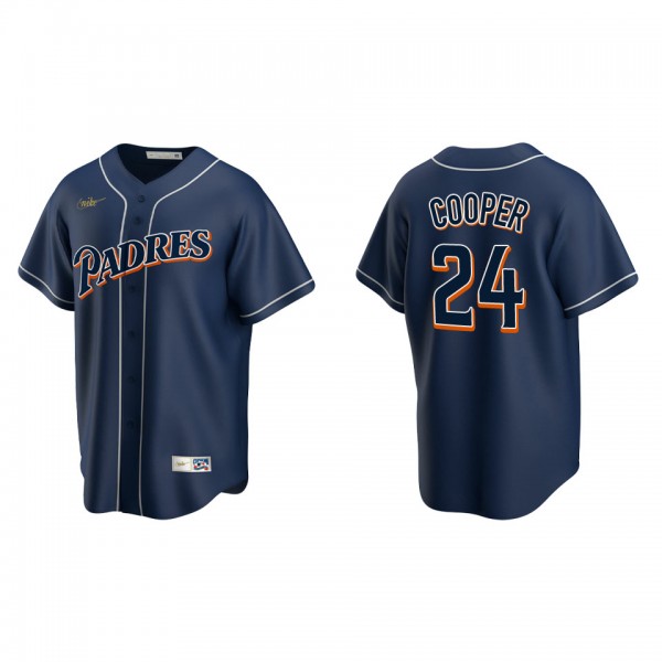 Men's San Diego Padres Garrett Cooper Navy Coopers...