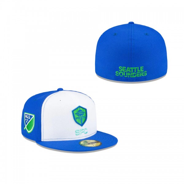 Men's Seattle Sounders 2024 MLS Kickoff 59FIFTY Fi...