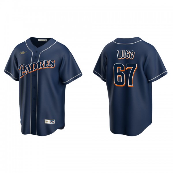 Seth Lugo San Diego Padres Navy Cooperstown Collec...