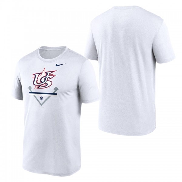 Men's USA Baseball White 2023 World Baseball Class...