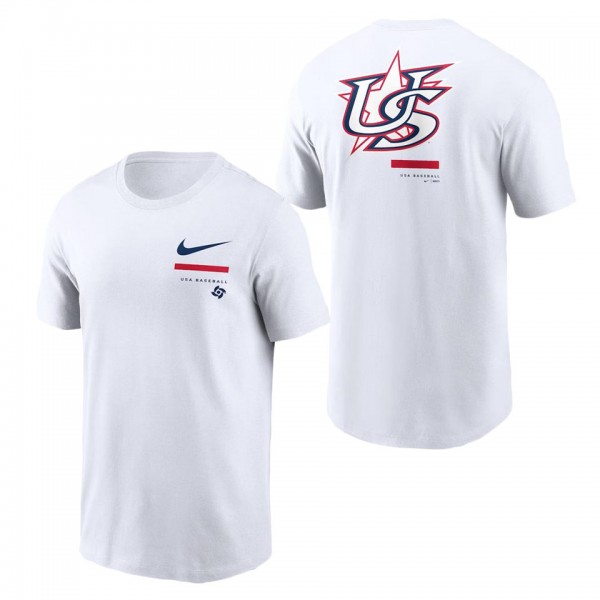 Men's USA Baseball White 2023 World Baseball Class...