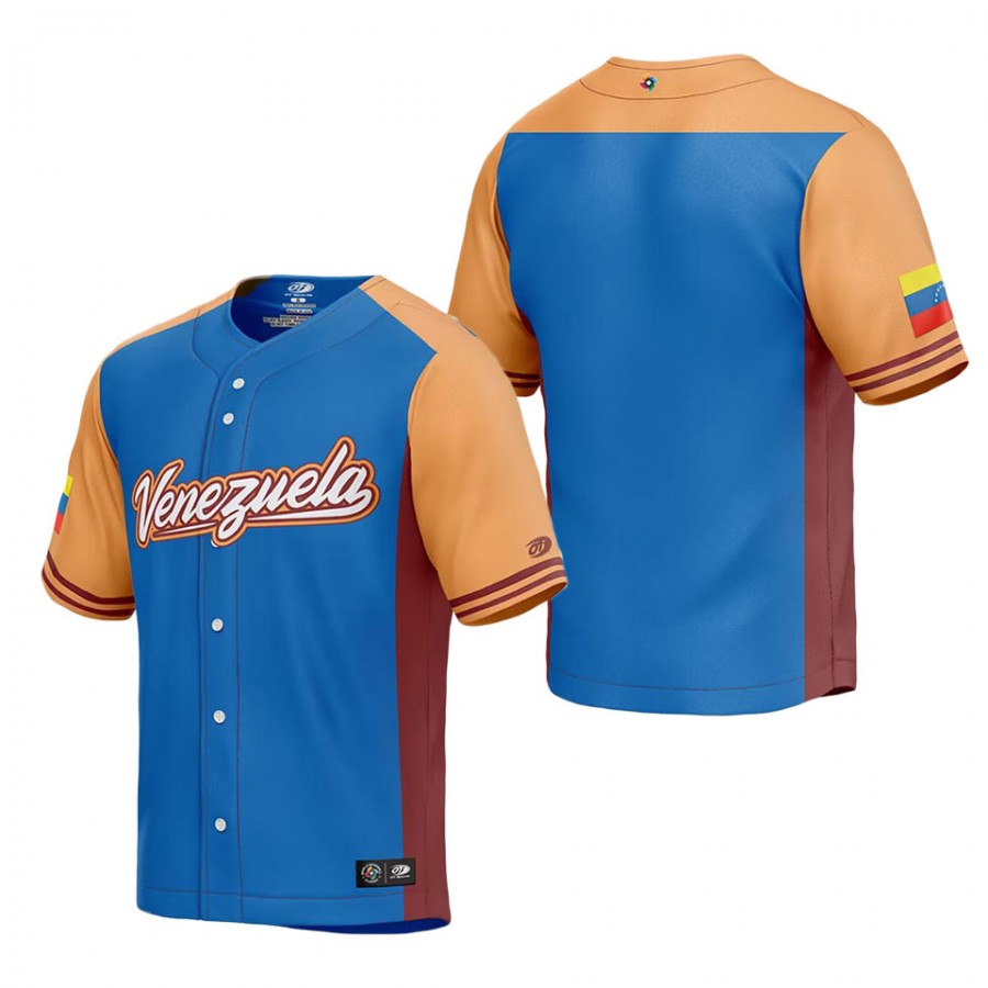 Venezuela Baseball Royal 2023 World Baseball Classic Replica Jersey