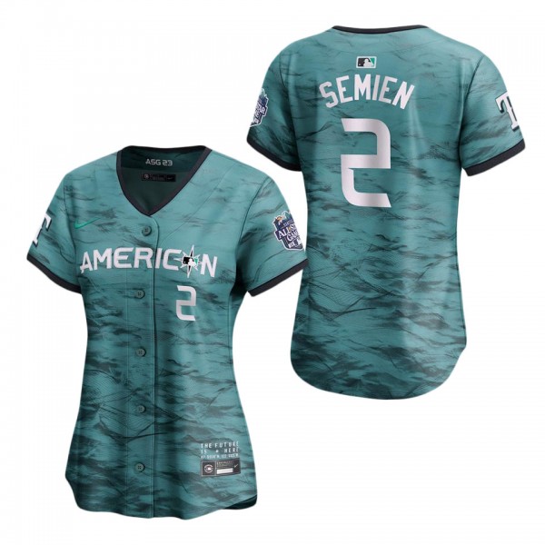 Women's American League Marcus Semien Teal 2023 ML...