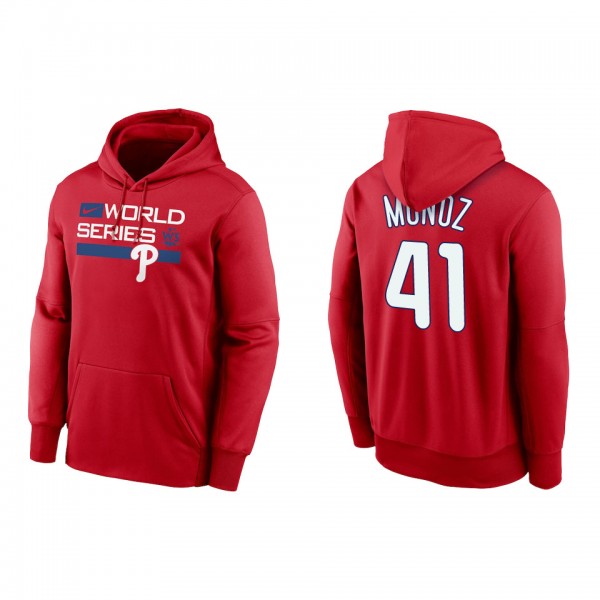 Yairo Munoz Philadelphia Phillies Red 2022 World S...