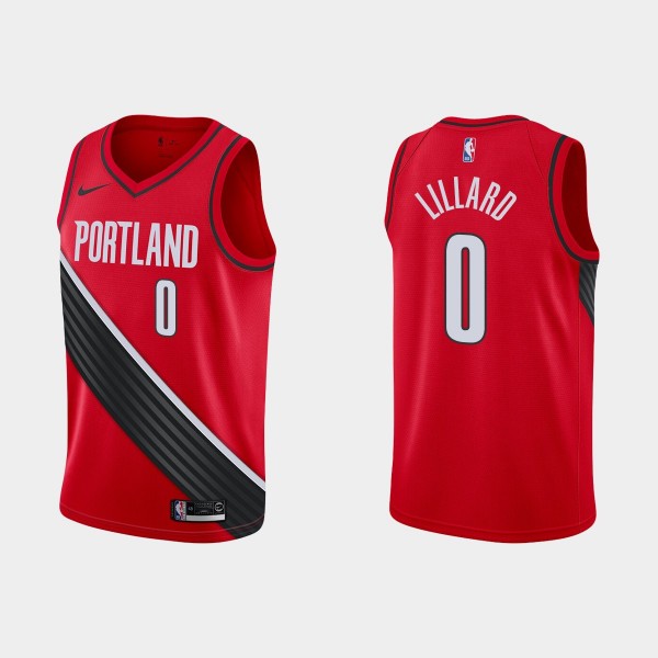 Blazers Damian Lillard #0 2019-20 Statement Editio...