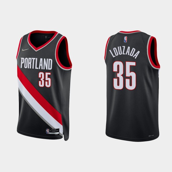 Blazers 75th Anniversary Black Didi Louzada Jersey...