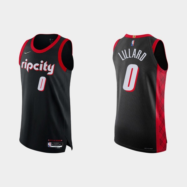 Blazers Damian Lillard 2021/22 75th Authentic City...