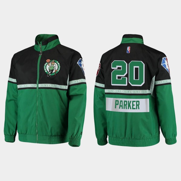 Boston Celtics 75th Jabari Parker #20 Full-Zip Aca...