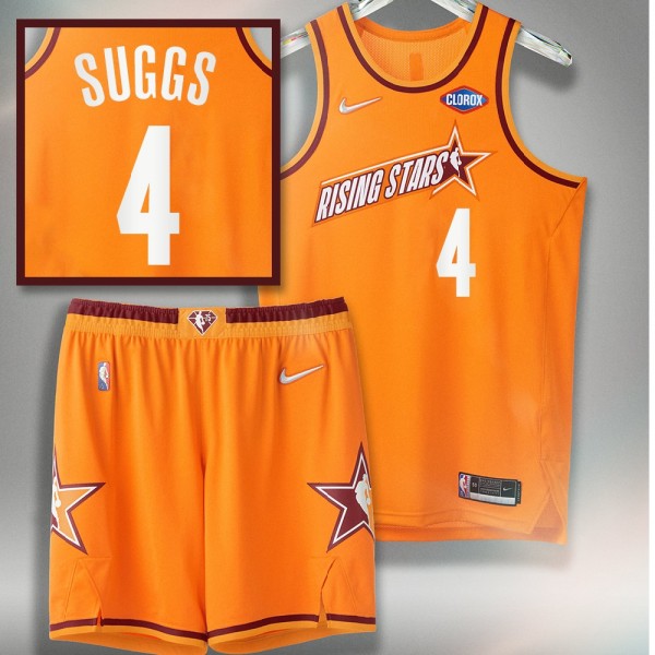 Magic Jalen Suggs 2022 NBA Rising Stars Orange Jersey