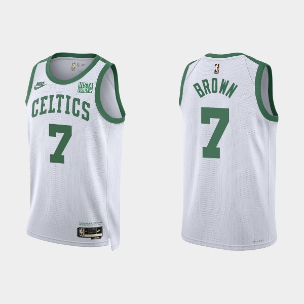 Celtics Jaylen Brown NBA 75th Classic Edition Jers...