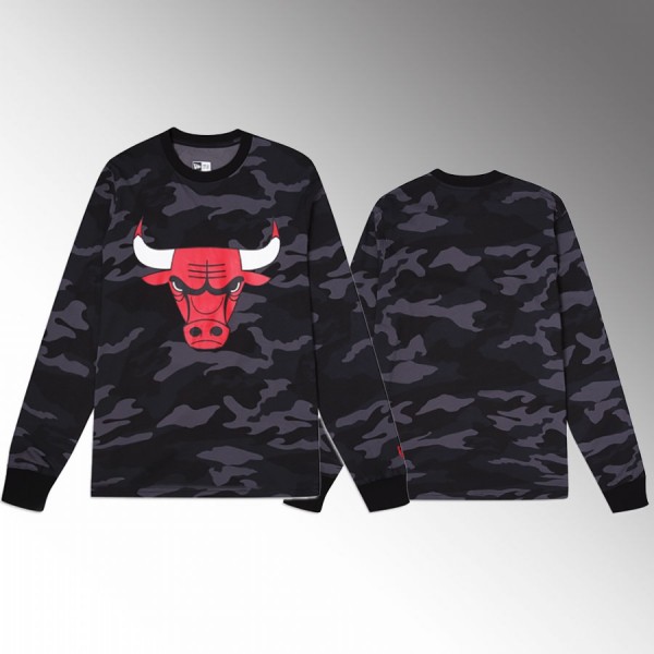 Boston Celtics Lifestyle Long Sleeve Camo T-Shirt