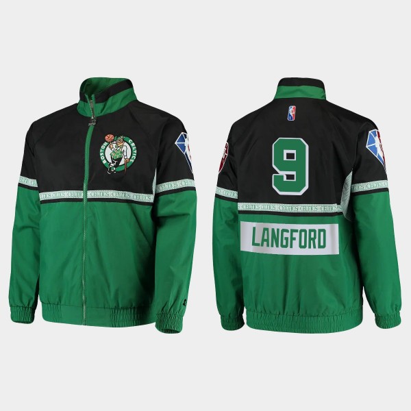 Boston Celtics 75th Romeo Langford #9 Full-Zip Aca...