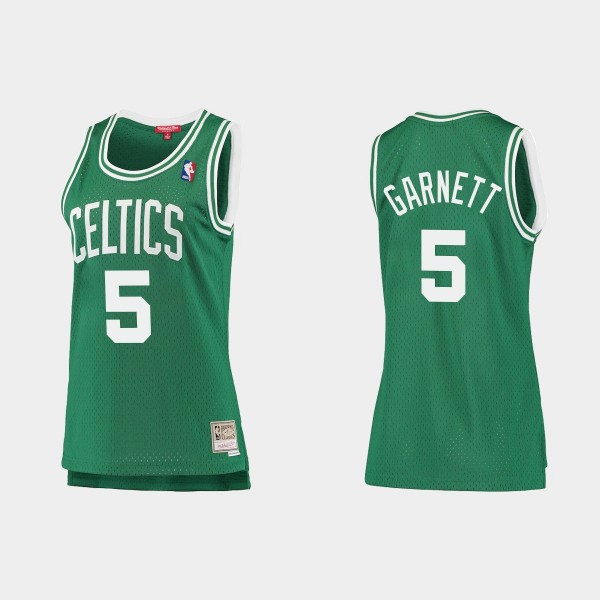 Women's Boston Celtics Kevin Garnett #5 Hardwood C...