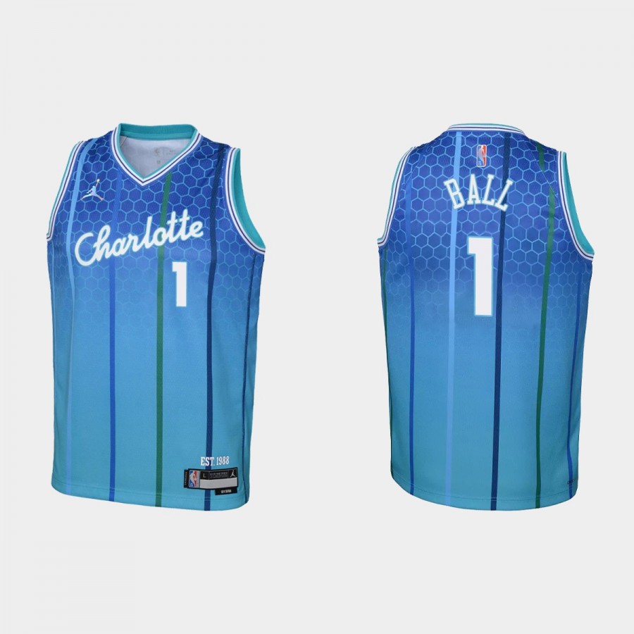 Youth Jersey LaMelo Ball Hornets 2022-23 City Edition