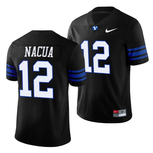 2022 Shamrock Series BYU Cougars Puka Nacua #12 Bl...