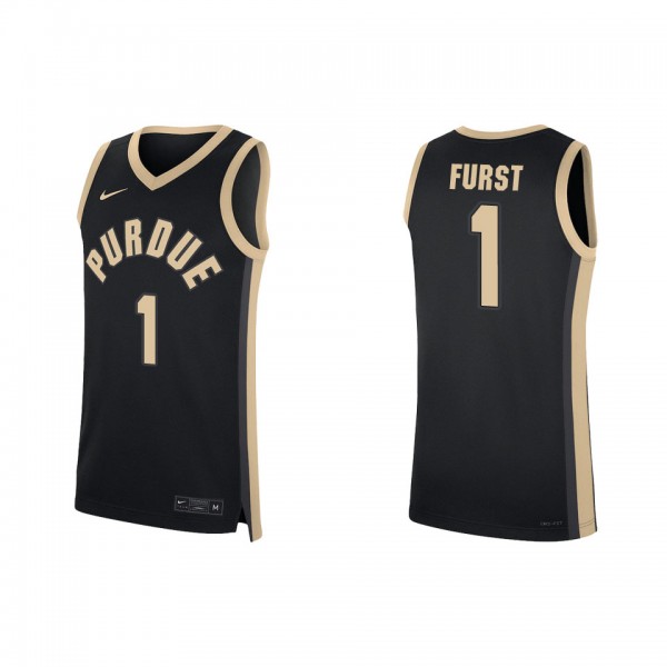 Caleb Furst Purdue Boilermakers Replica Jersey Black